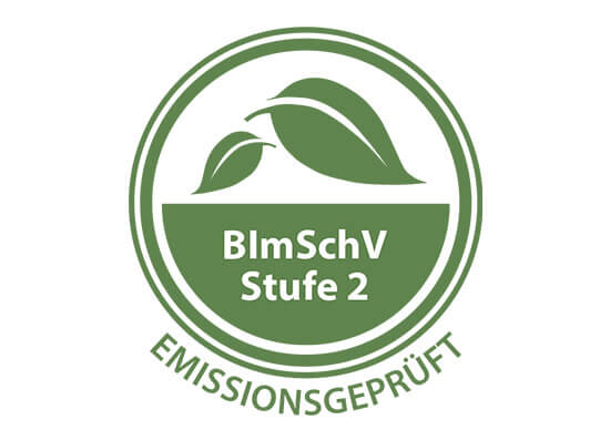 BImSchV Stufe 2 - Emissionsgeprüft